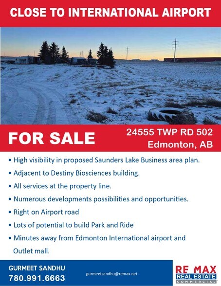24555 502 Township Rd, Leduc County, AB à vendre - Photo du bâtiment - Image 2 de 4