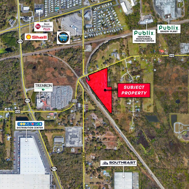 Plus de détails pour Old Tampa Highway, Lakeland, FL - Terrain à vendre