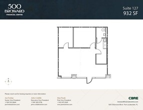 500 E Broward Blvd, Fort Lauderdale, FL à louer Photo intérieure- Image 1 de 1