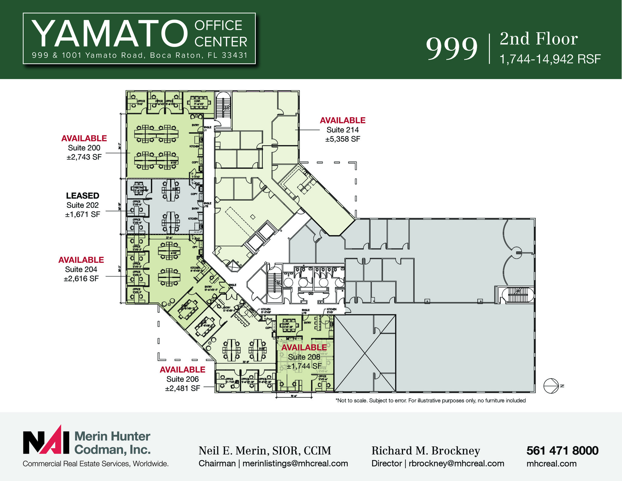 999 Yamato Rd, Boca Raton, FL for lease Floor Plan- Image 1 of 8