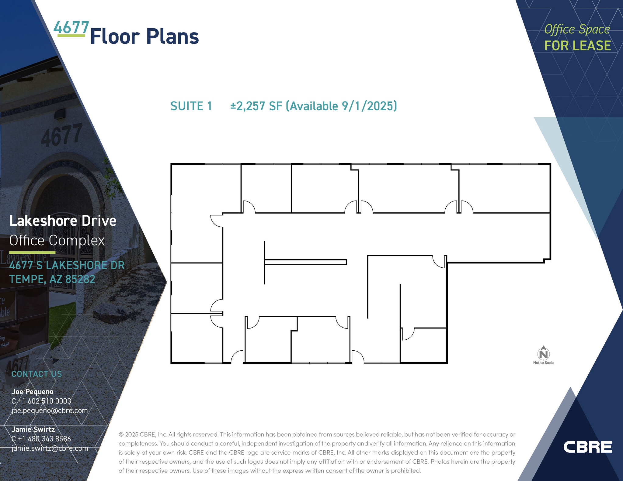 4677 S Lakeshore Dr, Tempe, AZ for lease Floor Plan- Image 1 of 9