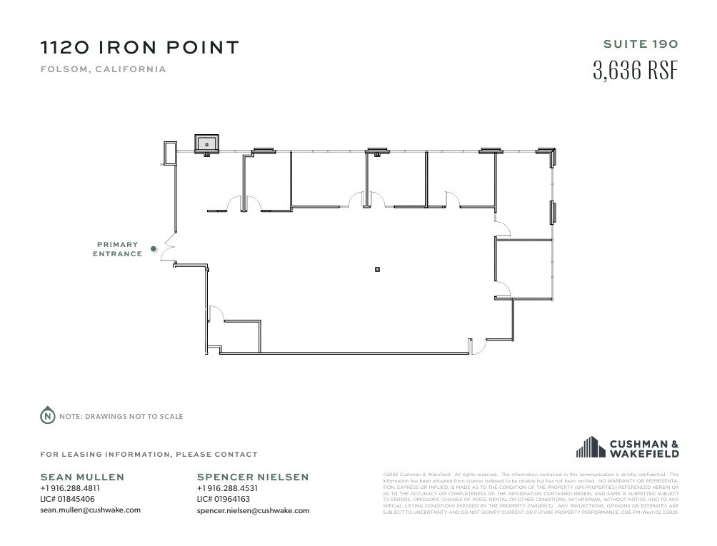 1130 Iron Point Rd, Folsom, CA for lease Floor Plan- Image 1 of 1