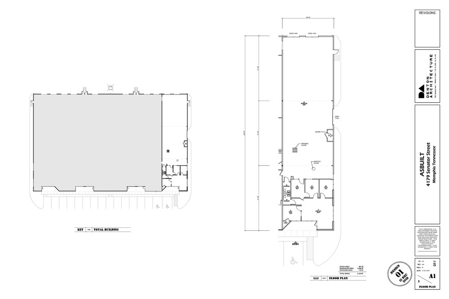 4179-4189 Senator St, Memphis, TN à louer - Plan d’étage - Image 2 de 2