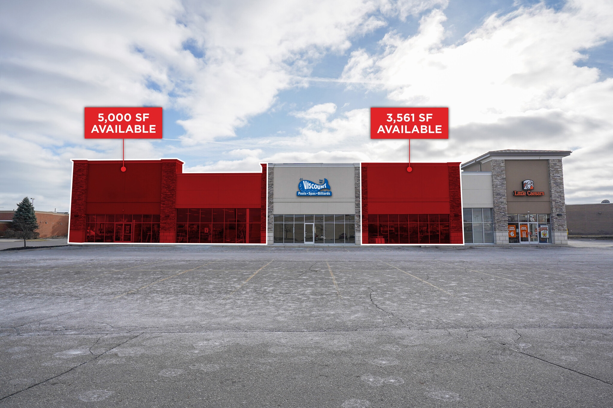 51328-51550 Gratiot Ave, Chesterfield, MI for lease Building Photo- Image 1 of 3