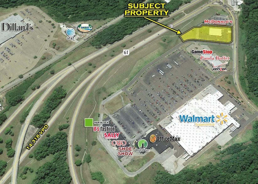 2314 Iowa Blvd, Vicksburg, MS for lease - Building Photo - Image 2 of 3