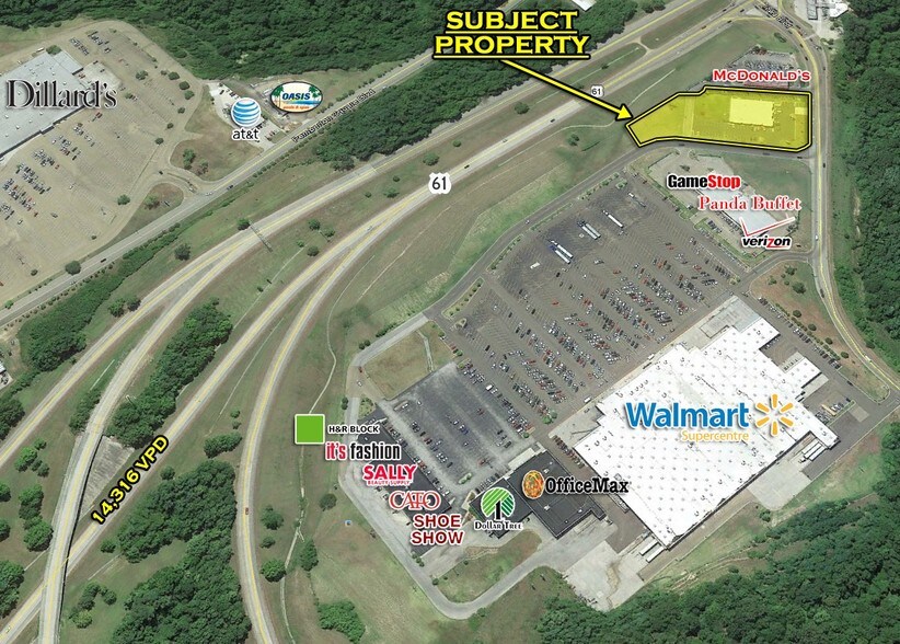 2314 Iowa Blvd, Vicksburg, MS à louer - Photo du bâtiment - Image 2 de 3