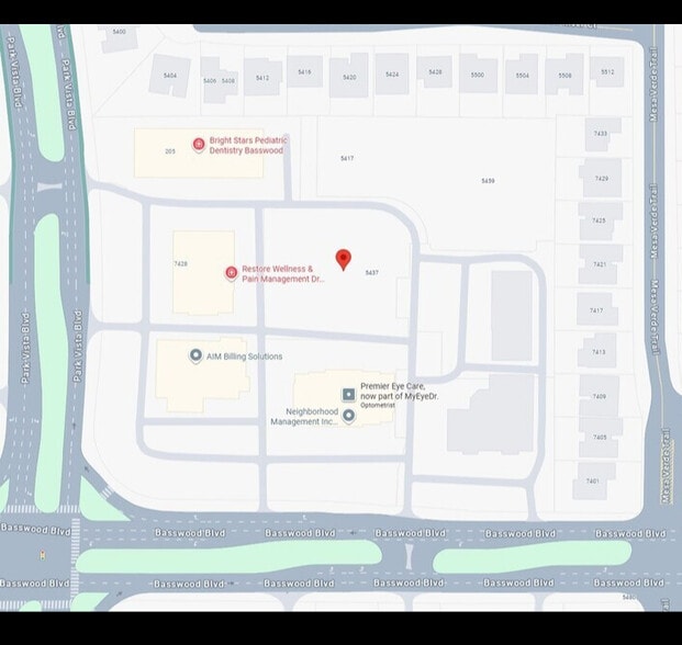 5433 Basswood Blvd, Fort Worth, TX for sale - Map - Image 2 of 3