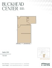 2970 Peachtree Rd NW, Atlanta, GA à louer Plan de site- Image 1 de 1