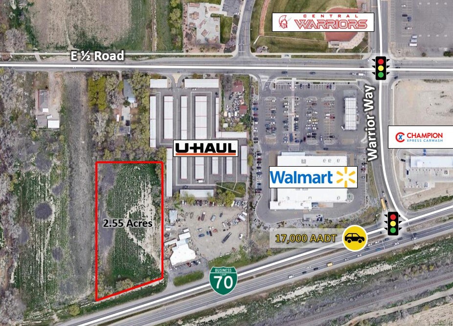 TBD I-70 Business Loop, Grand Junction, CO à vendre Aérien- Image 1 de 3