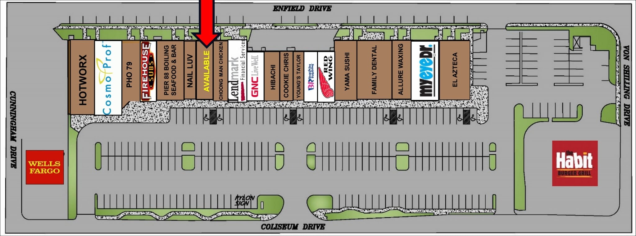 2040 Coliseum Dr, Hampton, VA for lease Site Plan- Image 1 of 1