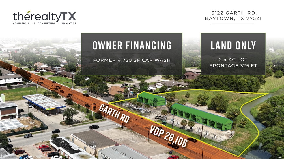 3122 Garth Rd, Baytown, TX for sale - Building Photo - Image 1 of 13