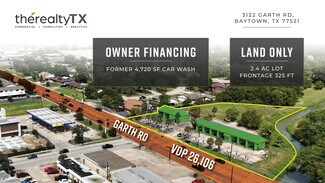 Plus de détails pour 3122 Garth Rd, Baytown, TX - Terrain à vendre