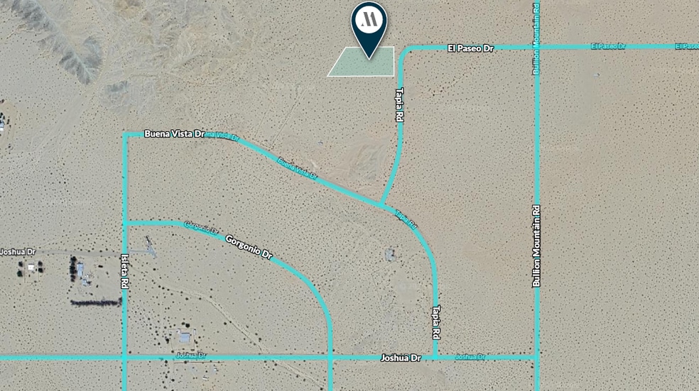 Tapia Road, Twentynine Palms, CA for sale - Building Photo - Image 1 of 2