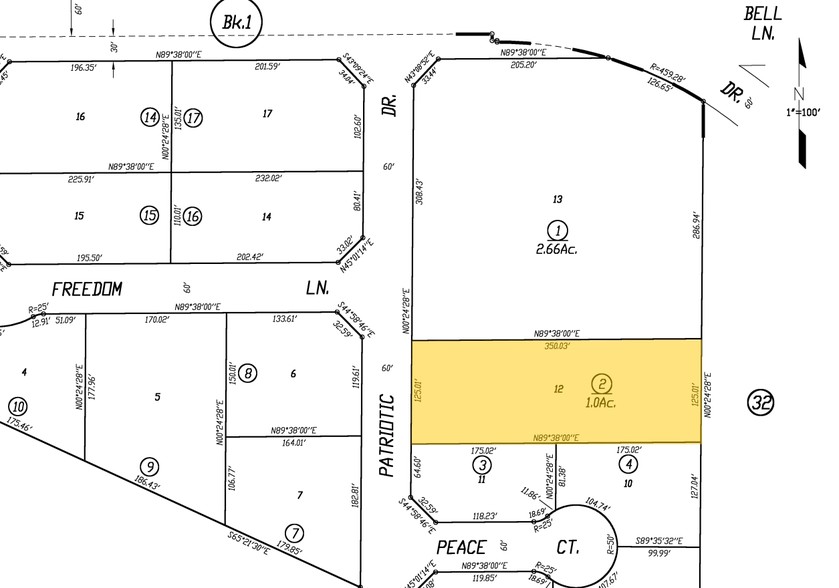 3037 Bell Dr, Atwater, CA à vendre - Plan cadastral - Image 3 de 3