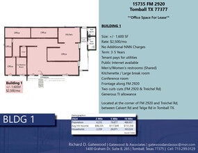 15735 FM 2920 Rd, Tomball, TX for lease Interior Photo- Image 1 of 3