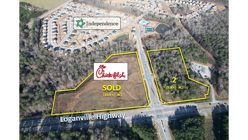Loganville Highway, Loganville, GA for sale - Building Photo - Image 3 of 6