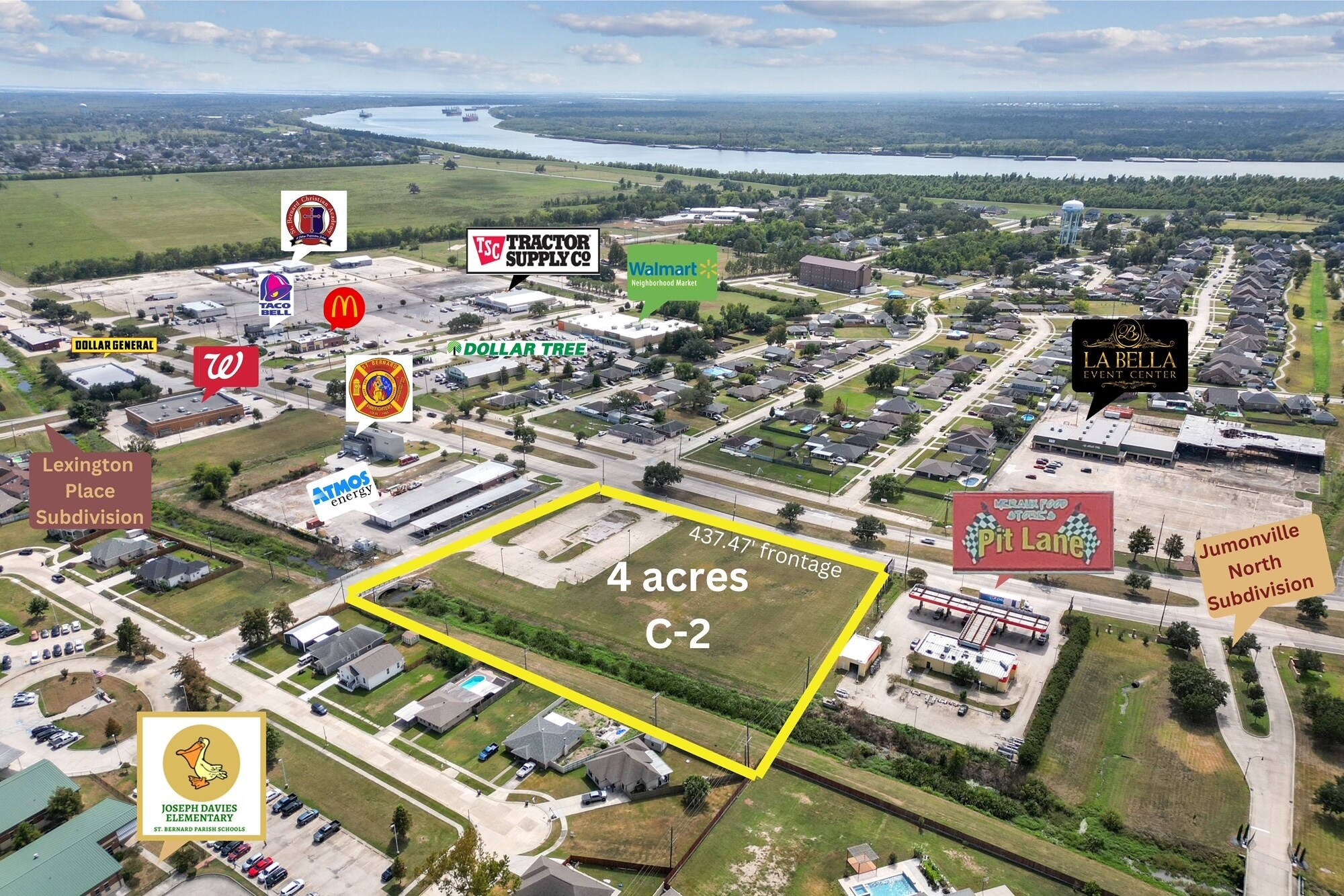 Judge Perez Dr, Meraux, LA à vendre Aérien- Image 1 de 7