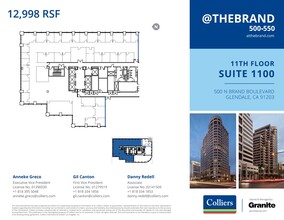 500-550 N Brand Blvd, Glendale, CA for lease Floor Plan- Image 1 of 1