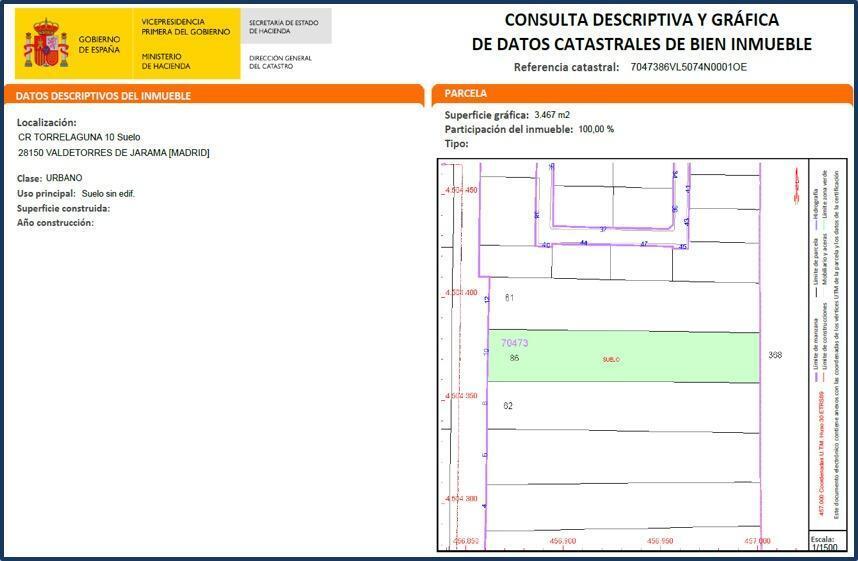 Carretera de Torrelaguna, 10, Valdetorres de Jarama, Madrid à vendre - Plan d’étage - Image 3 de 6