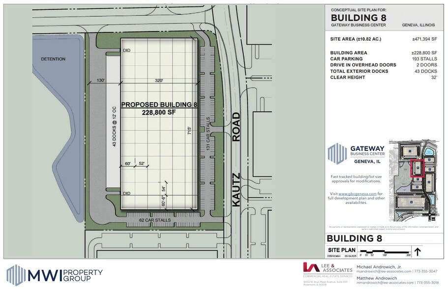 IL Route 38, Geneva, IL à vendre - Plan d’étage - Image 2 de 2