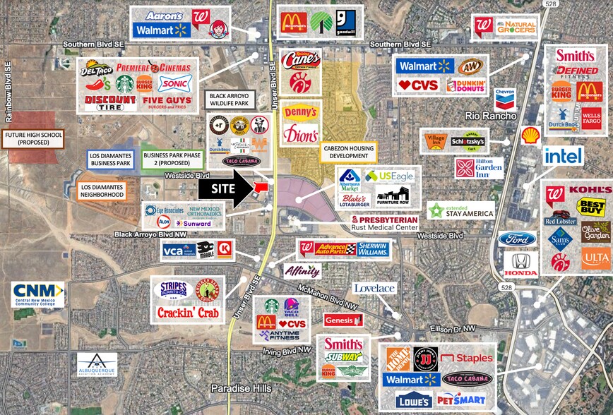 2021 Unser Boulevard Southeast, Rio Rancho, NM à vendre - Photo du bâtiment - Image 3 de 4