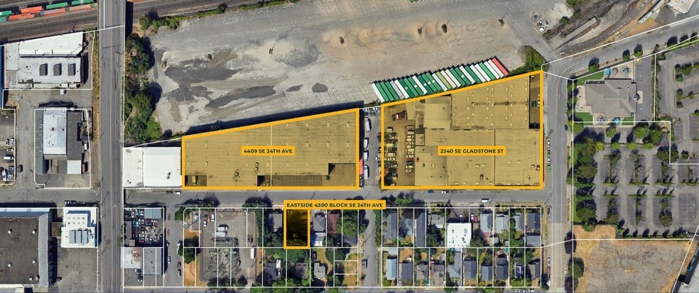 2340 SE Gladstone St, Portland, OR for sale - Aerial - Image 3 of 6