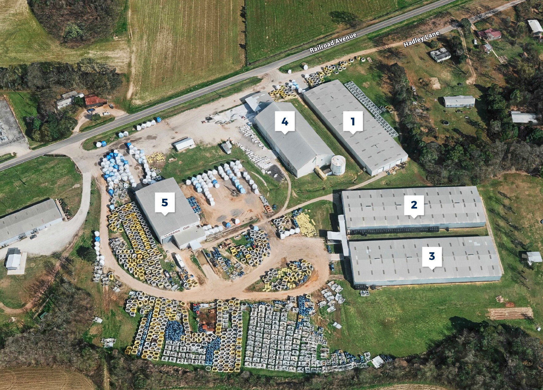 26655 Railroad Ave, Loxley, AL for lease Aerial- Image 1 of 7