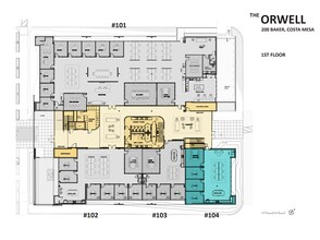 200 E Baker St, Costa Mesa, CA for lease Floor Plan- Image 1 of 1