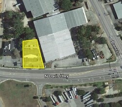 5328 N Davis Hwy, Pensacola, FL - Aerial  map view