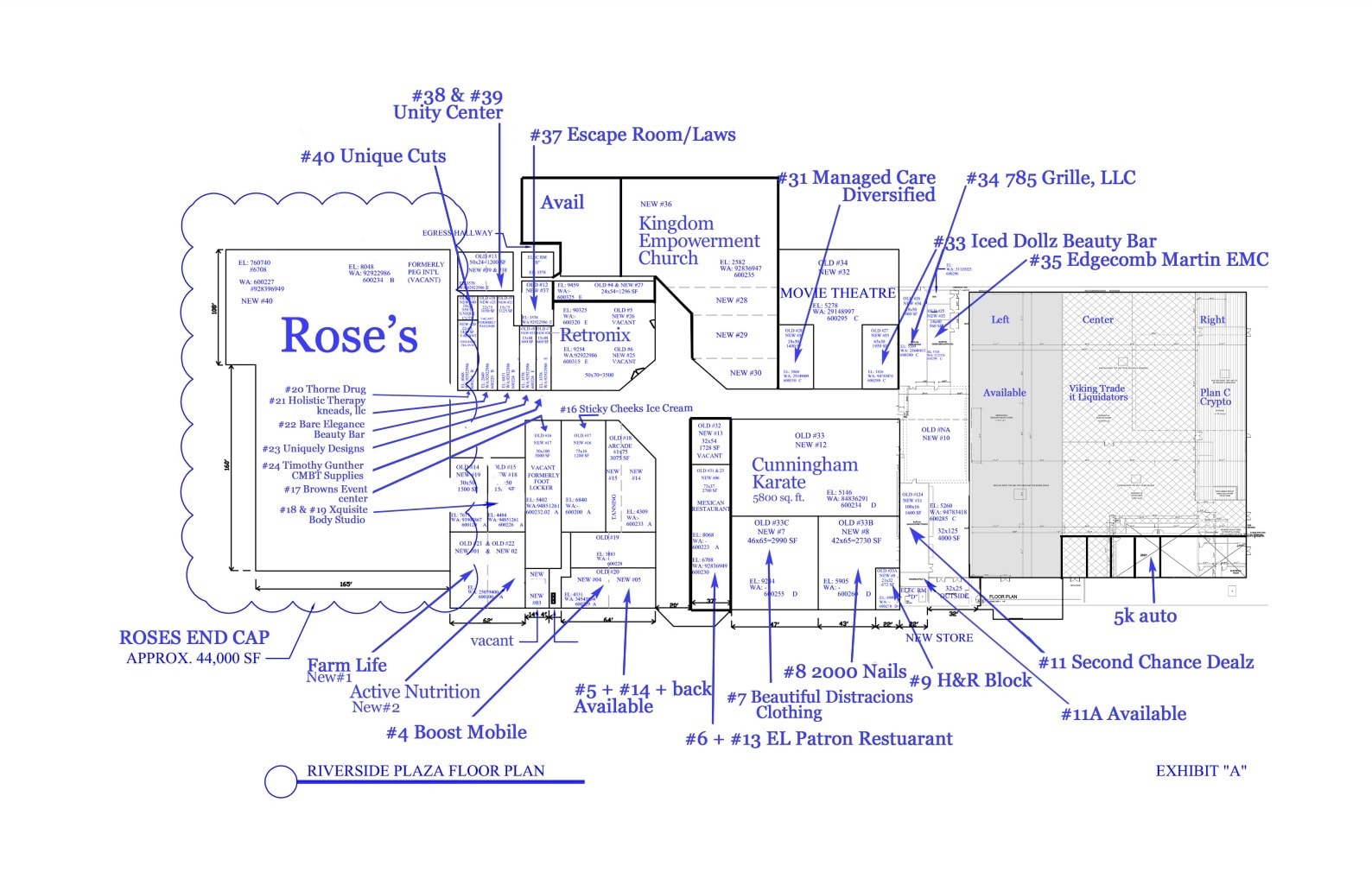 1600 W Howard Ave, Tarboro, NC for lease Floor Plan- Image 1 of 1