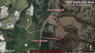 Plus de détails pour 1887 Nashville Hwy, Columbia, TN - Terrain à vendre