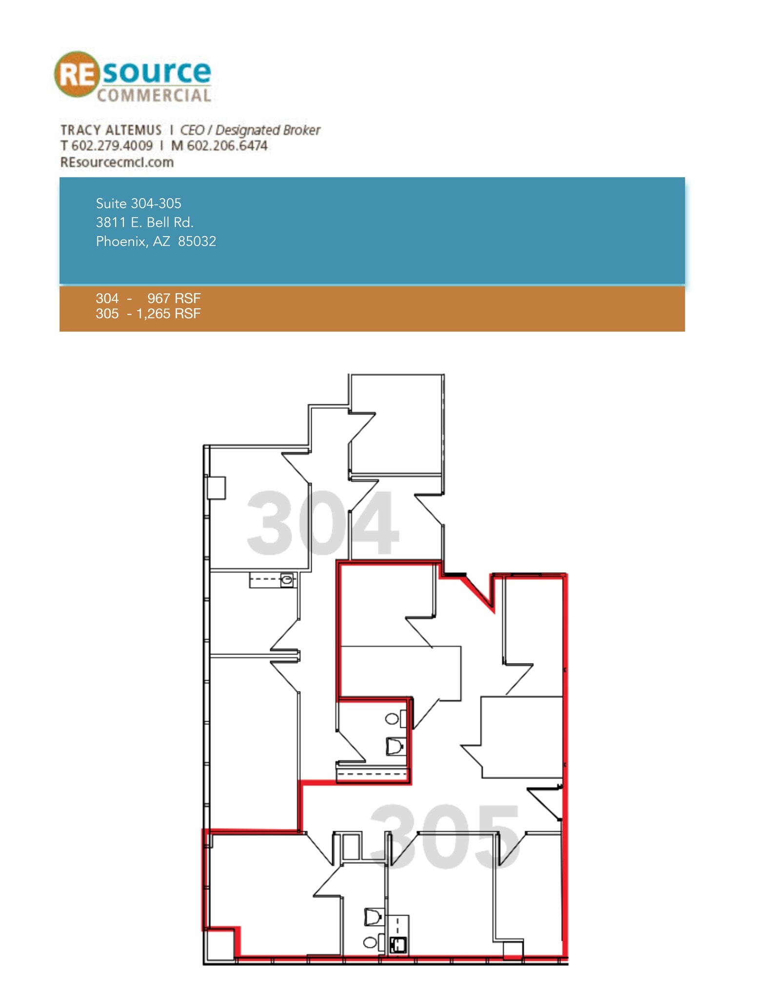 3811 E Bell Rd, Phoenix, AZ for lease Site Plan- Image 1 of 2