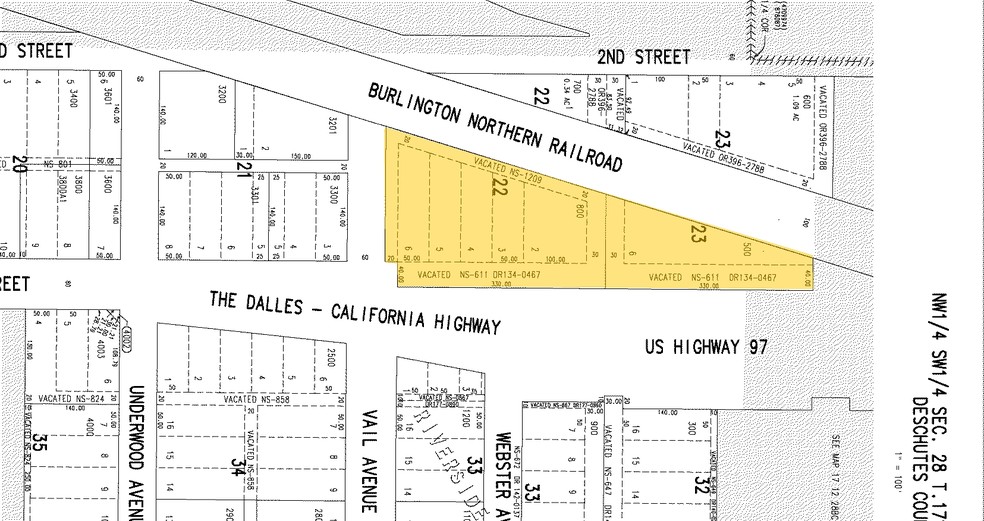 2221 NE 3rd St, Bend, OR à vendre - Plan cadastral - Image 1 de 1