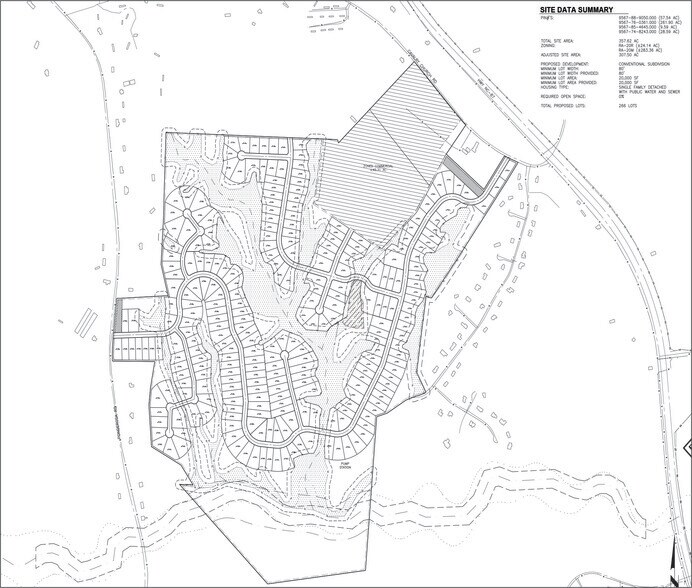 180 Calvary Church Rd, Sanford, NC à vendre - Plan de site - Image 3 de 3