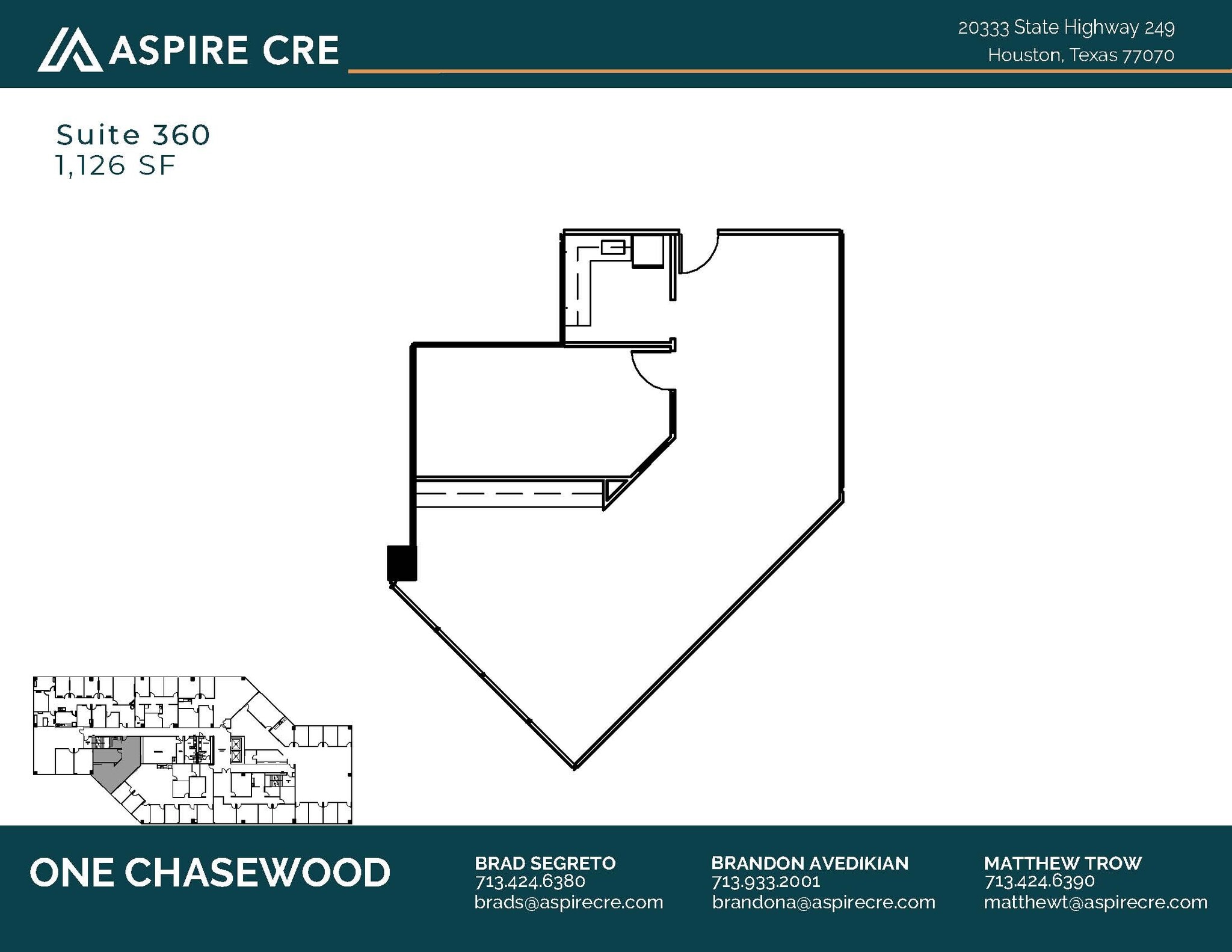 20333 State Highway 249, Houston, TX for lease Interior Photo- Image 1 of 2