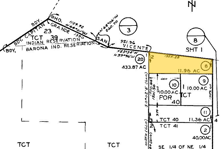 13919 Wildcat Canyon Rd, Lakeside, CA à vendre - Plan cadastral - Image 1 de 1