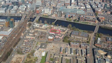 Oxford St, Glasgow, GLG - AÉRIEN Vue de la carte - Image1