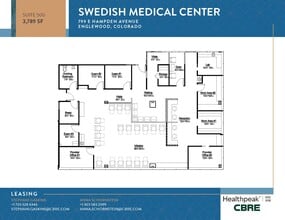 701 E Hampden Ave, Englewood, CO for lease Floor Plan- Image 1 of 1