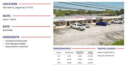 1416 E Main St, League City, TX for lease Interior Photo- Image 2 of 6