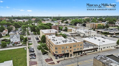 901-905 S 5th Ave, Maywood, IL - AERIAL map view