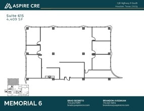 738 Highway 6 S, Houston, TX à louer Plan d’étage- Image 1 de 1