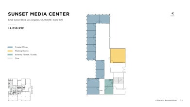 6255 W Sunset Blvd, Los Angeles, CA for lease Floor Plan- Image 1 of 1
