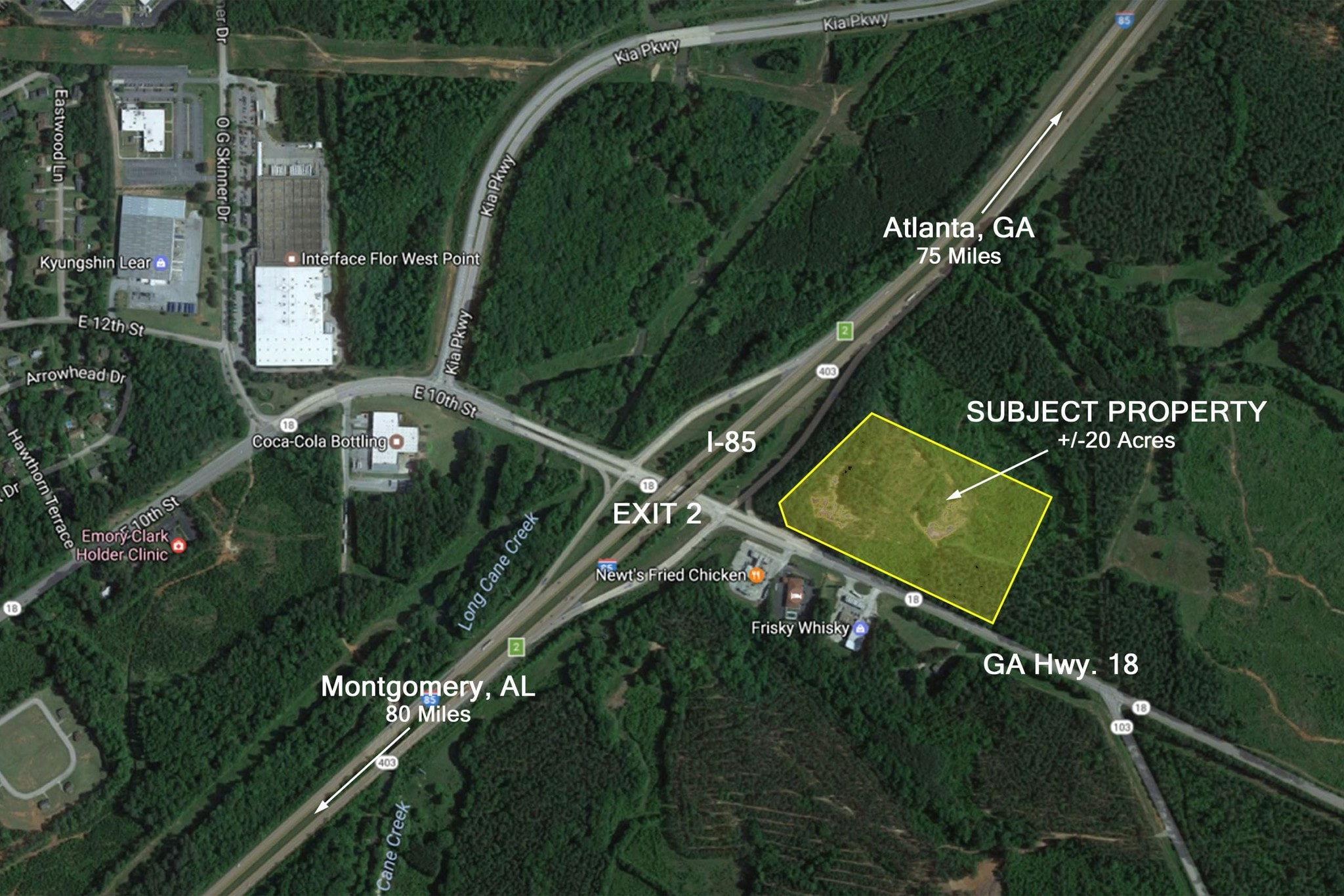 1865 E 10th St, West Point, GA for lease Primary Photo- Image 1 of 2