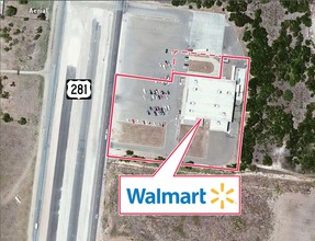 2535 US Highway 281, Falfurrias, TX - aerial  map view