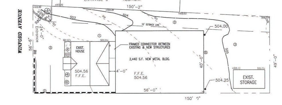 2612 Winford Ave, Nashville, TN à vendre - Plan de site - Image 3 de 3