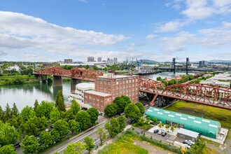 1200 NW Naito Pky, Portland, OR - AERIAL  map view