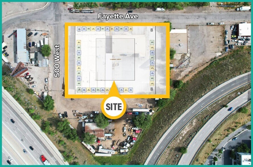 500-435 South Fayette Avenue, Salt Lake City, UT à vendre - Photo du bâtiment - Image 3 de 8
