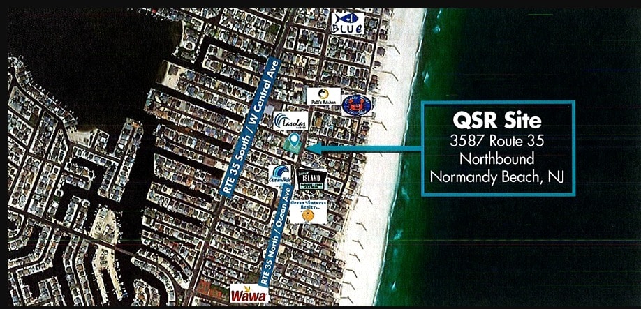 3587 New Jersey 35, Lavallette, NJ for sale - Aerial - Image 2 of 3
