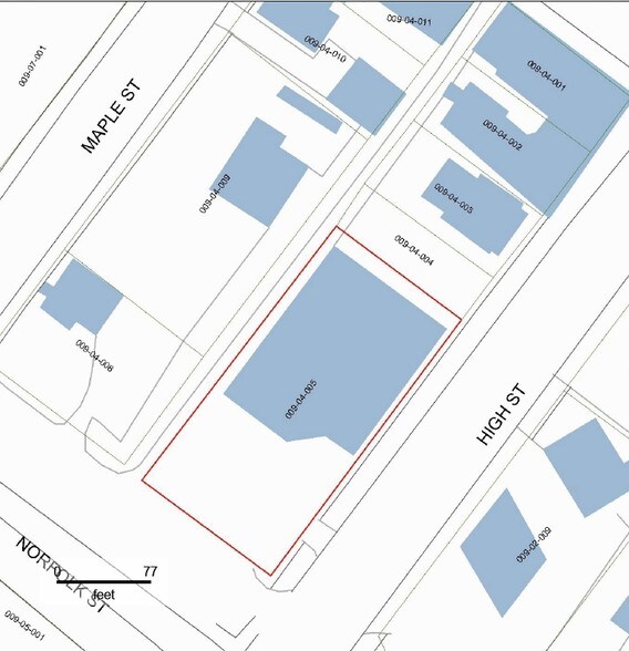 850 High St, Holyoke, MA à louer - Plan de site - Image 3 de 11