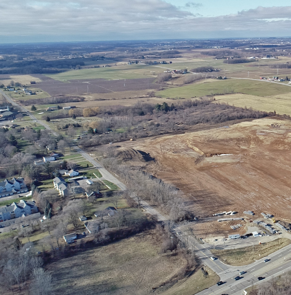 850 NW Range St, Comstock Park, MI for sale Aerial- Image 1 of 3